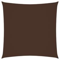 VidaXL Zonnescherm vierkant 2,5x2,5 m oxford stof bruin - thumbnail