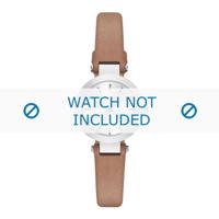 Horlogeband DKNY NY2406 Leder Bruin 8mm - thumbnail