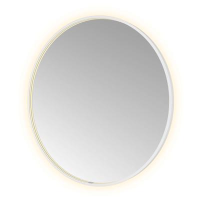 Spiegel Hotbath &MORE 100x100 cm LED-Verlichting Spiegelverwarming Rond Mat Wit Spiegel Hotbath &MORE 100x100 cm LED-Verlichting Spiegelverwarming Rond Mat Wit