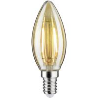 Paulmann 28705 LED-lamp Energielabel F (A - G) E14 Kaars 4.7 W = 37 W Goud (Ø x h) 35 mm x 98 mm 1 stuk(s) - thumbnail