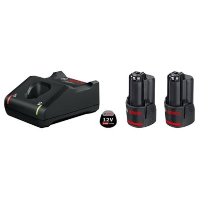 Bosch accu startset gba 12v 3.0ah accu&apos;s+lader