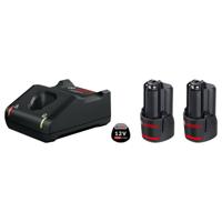 Bosch accu startset gba 12v 3.0ah accu&apos;s+lader - thumbnail
