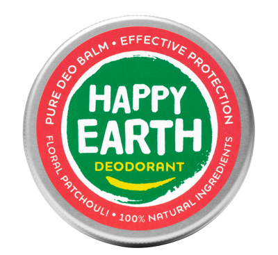Happy Earth 100% Natural Deo Balm Floral Patchouli
