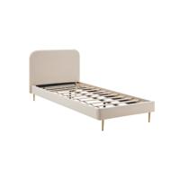 Bed Grace Beige 90 cm - thumbnail
