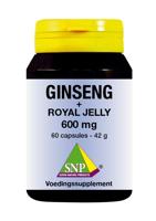 SNP Ginseng + royal jelly 600 mg 60 Capsules - thumbnail