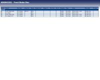 Remschijf voor ADG043201 - thumbnail