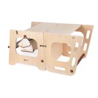 Classic World houten 2in1 leertoren en tafel verstelbaar, 90cm - thumbnail