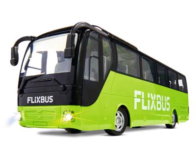 Carson Modellsport 907342 FlixBus RC auto Elektro Bus Incl. accu, oplader en batterijen voor de zender Carson Modellsport 907342 FlixBus RC auto Elektro Bus Incl. accu, oplader en batterijen voor de zender