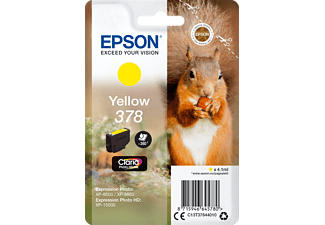 Epson 378 4.1ml 360pagina's Geel inktcartridge - [C13T37844020]