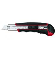 WEDO 78418 Wedo Profi-Cutter, AUTO-LOAD , 18 mm - nr. 78418 zwart/rood 1 stuk(s) - thumbnail