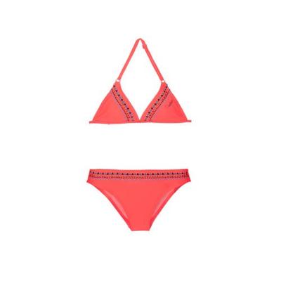 Protest triangel bikini Friska JR met borduursels roze