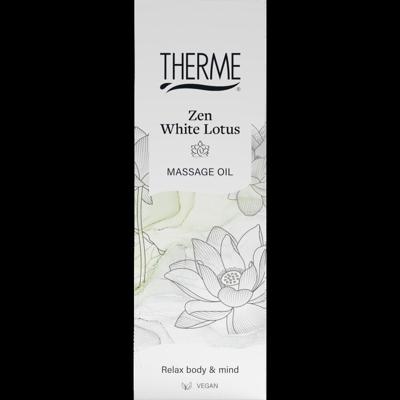Therme Zen White Lotus Massage Oil 125ml