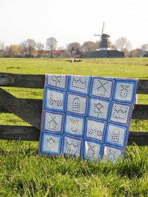 Tegeltjesdeken Haakpatroon