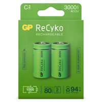 GP Batteries ReCyko Oplaadbare batterij C Nikkel-Metaalhydride (NiMH) - thumbnail