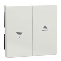Merten 432419 Jaloezie-schakelaar Afdekking System M, 1-M, M-Smart, M-Plan, M-Creativ Polar-wit (glanzend) 1 stuk(s) - thumbnail