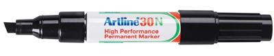 Viltstift Artline 30 schuin 2-5mm zwart