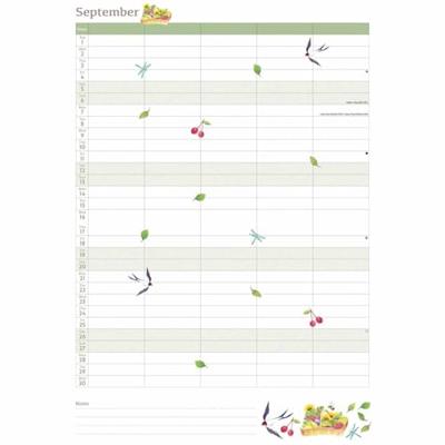 Life In The Garden A4 Familie Organiser 2026