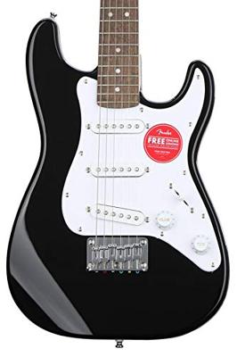 Squier Mini Strat Black V2 reis/kindergitaar