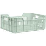 Marwi Urban proof fietskrat helsinki 11l frosty green recycled - thumbnail