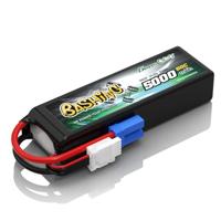 GensAce Bashing Car Lipo 60c 14,8 volt 5000mah met EC5 Stekker - thumbnail