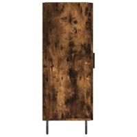 Dressoir 34,5x34x90 cm bewerkt hout gerookt eiken - thumbnail