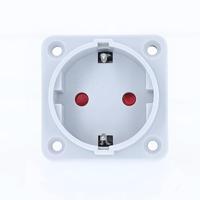 AS Schwabe 45084 Stopcontact (inbouw) Grijs - thumbnail