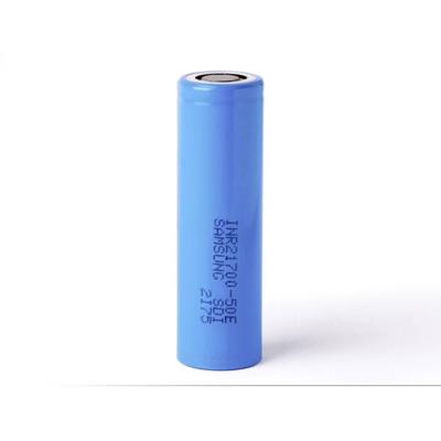Samsung INR21700-50E Speciale oplaadbare batterij 21700 Flat-top Li-ion 3.6 V 4900 mAh 1 stuk(s) Samsung INR21700-50E Speciale oplaadbare batterij 21700 Flat-top Li-ion 3.6 V 4900 mAh 1 stuk(s)