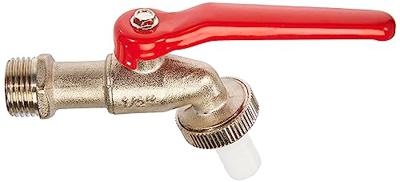 Cornat Messing Kogelaftapkraan 1/2 Ch-Mat - FLOR92580