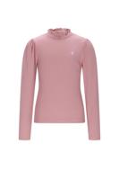 NoNo winter jersey t-shirt meisjes - roze - Koss - ecovero, rib - thumbnail