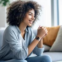 Smartwatch Hama 8900 Zilverkleurig 1,3" - thumbnail