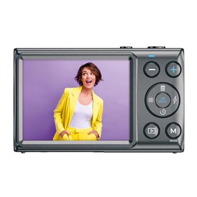 Easypix V48 Pocket, compacte digitale camera, 2,8 inch display, resolutie tot 64 MP, 18x digitale zoom, antraciet