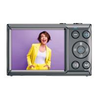 Easypix V48 Pocket Anthrazite Digitale camera 8 Mpix Antraciet Geïntegreerde accu, 4K video, Full-HD video-opname, Met ingebouwde flitser - thumbnail