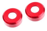 Team Corally - HDA Suspension Arm Insert - Outer - Spacer 1.5mm - Aluminum - Red - 2 pcs - thumbnail
