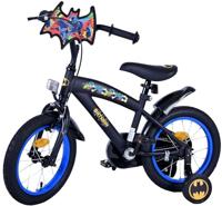 Batman kinderfiets - jongens - 14 inch - zwart - thumbnail