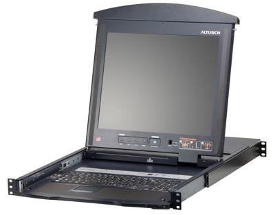 ATEN KL1516AM D KVM-switch VGA Toetsenbord, USB, PS/2 1920 x 1200 Pixel