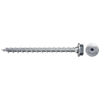 Fischer 566382 PowerFast II Zeskant houtschroeven 12 mm 140 mm Interne vertanding Staal Galvanisch verzinkt 25 stuk(s)