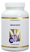 Vital Cell Life Hepaforte 100 Vegetarische capsules - thumbnail