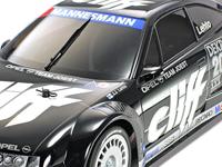 Tamiya 1:10 RC auto Elektro Racewagen Opel Calibra V6 Cliff Zwart Brushed 4WD Bouwpakket - thumbnail