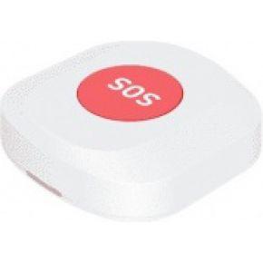WOOX r7052 smart sos button, wifi 2.4 ghz, zigbee 3.0, amazon alexa/ google assistant, 30m, white