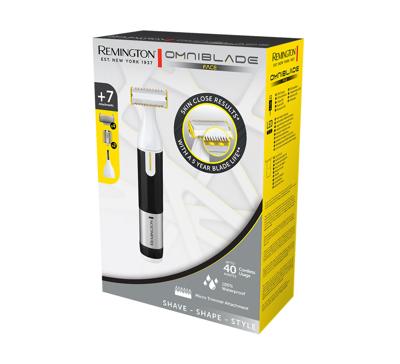 Remington Omniblade HG2000 Zwart, Zilver, Wit Remington Omniblade HG2000 Zwart, Zilver, Wit