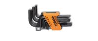 Beta 9-delige set haakse inbussleutels gebruneerd (art. 96AS) met support 96AS/SC9 - 000960743 - thumbnail