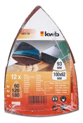Schuurpapier klit psm 160 10st KWB - Kwb