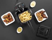 Bestron AF100CO Mini Friteuse 1.5L 1000W Koper/Zwart - thumbnail