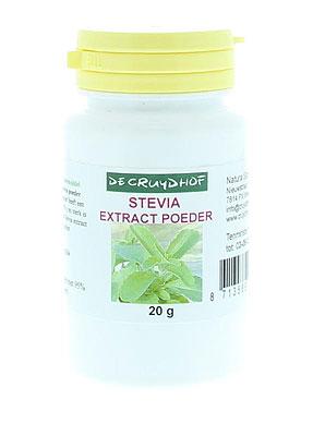 Cruydhof Stevia extract poeder 20 Gram