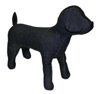 Croci paspop hond zwart - thumbnail