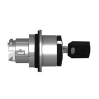 Schneider Electric ZB4FG6 ZB4FG6 Plat, Terugstelbaar (Ø) 30.5 mm Chroom, Zwart 1 stuk(s) - thumbnail