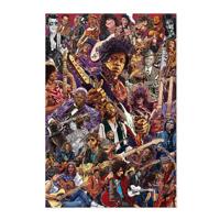 Poster Legendary Guitarists 61x91,5cm - thumbnail