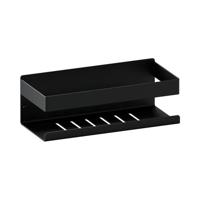 Brauer doucherek - 23x8cm - Zwart mat 5-S-224 - thumbnail