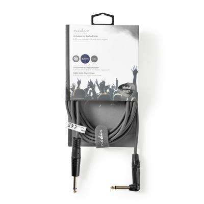 Nedis Mono-Audiokabel | 6,35 mm Male naar 6,35 mm Male | 5 m | 1 stuks - COTH23005GY50 COTH23005GY50