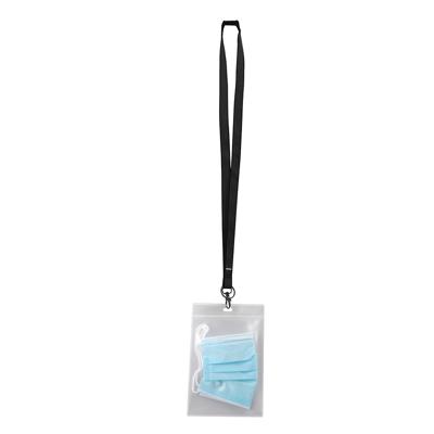Tarifold antimicrobiële houder voor mondmaskers, met textielband, pak van 10 stuks Tarifold antimicrobiële houder voor mondmaskers, met textielband, pak van 10 stuks